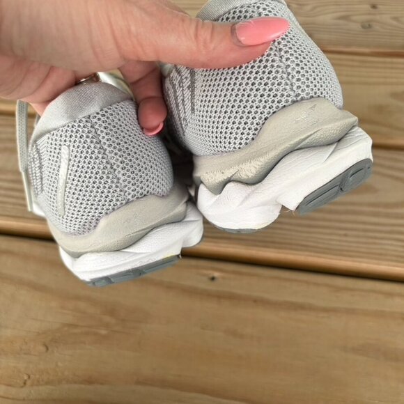 Mizuno Wave Sky Waveknit Gray Running Sneakers Women Size 9 - Picture 8 of 8